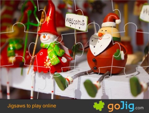 Jigsaw : Santa Decoration