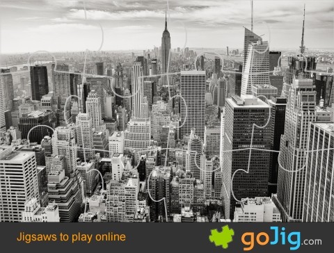 Jigsaw : New York in Black and White