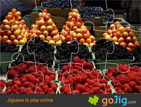 Jigsaw : Berries for Market