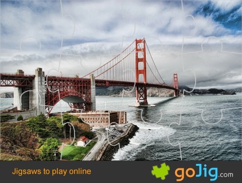 Jigsaw : Golden Gate Bridge