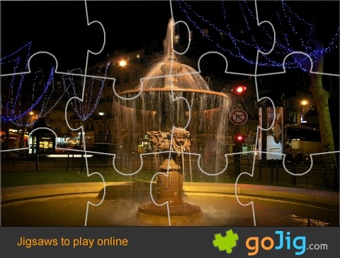 Jigsaw : Paris Fountain
