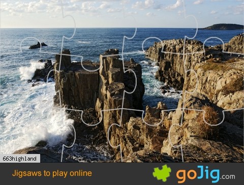 Jigsaw : Tojinbo Cliffs