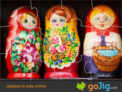 Jigsaw : Russian Nesting Dolls